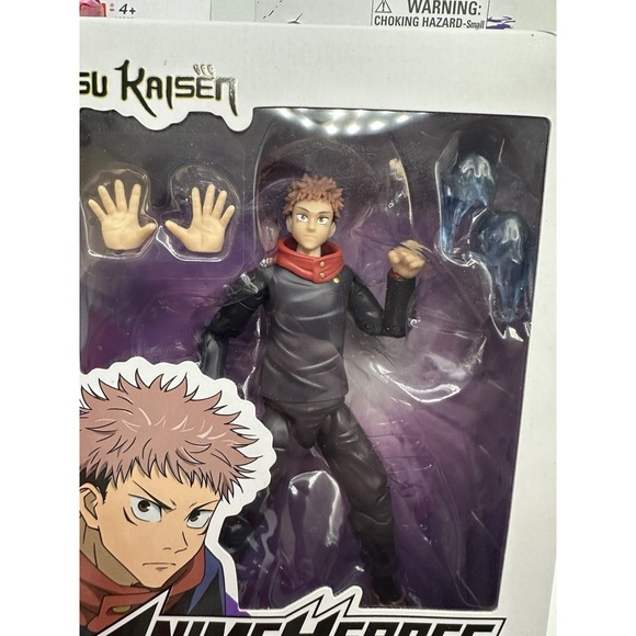 Anime Heroes : Jujutsu Kaisen Yuji Itadori 7" Action Figure (M.I.C) - Picture 4 of 4